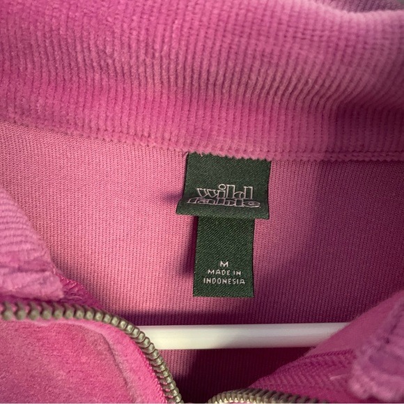 *DONATED* WILD FABLE NWOT Quarter Zip Velour Tunic Sweatshirt - Purple - Picture 11 of 14